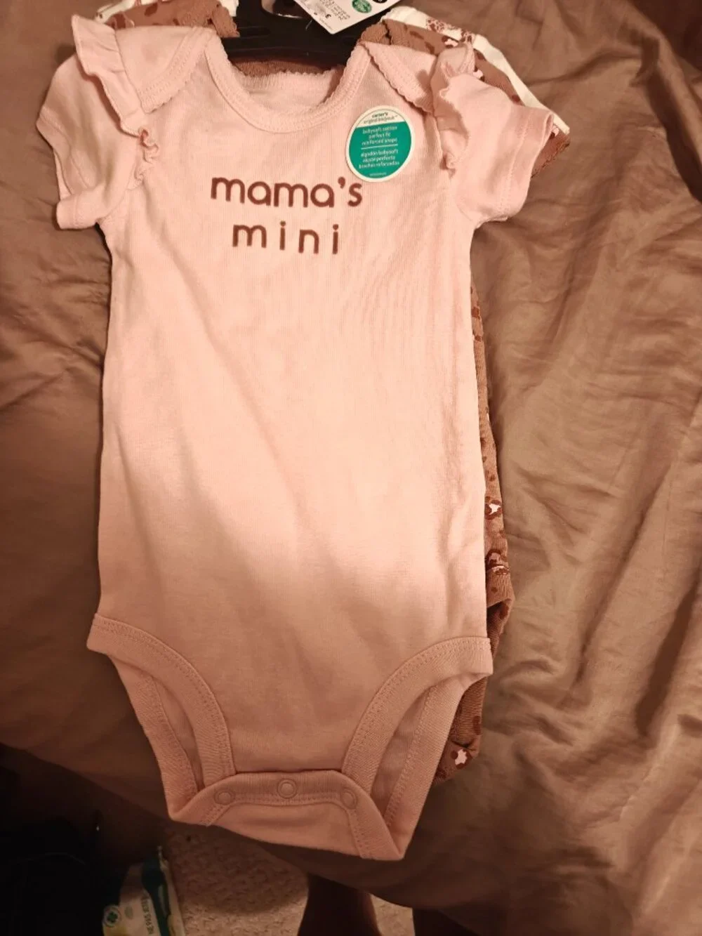 Carter's Child of Mine Baby Bodysuit 3-pack 3-6months NWT